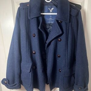 Vintage Y2K American Eagle Outfitters Pea Coat